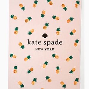 Kate Spade Pink Pineapple Towel